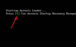 Как восстановить Windows с помощью Acronis True Image Акронис тру имидж как восстановить систему